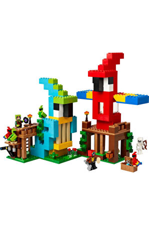 Lego Minecraft Papağan Evleri 21282 (535 Parça)