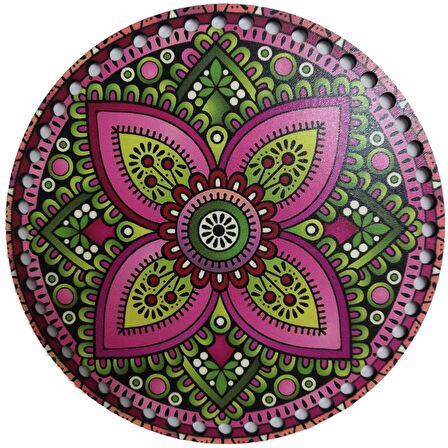 Ahşap Çanta Plakası 7278 Mozaik