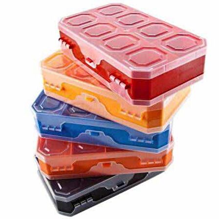 Hobi Kutusu Super Organizer Çift Taraflı 10 Bölmeli