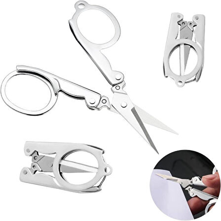 Katlanır Makas - Taşınabilir Seyehat Makası