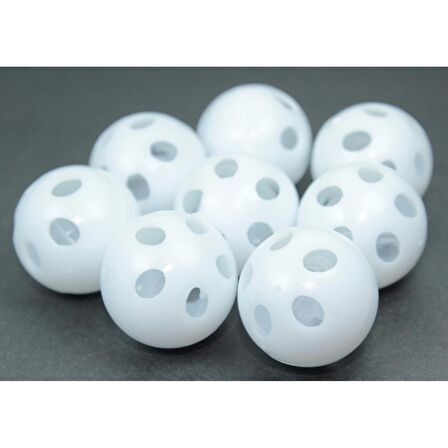 Amigurumi Çıngırak Zili Beyaz 10 Adet