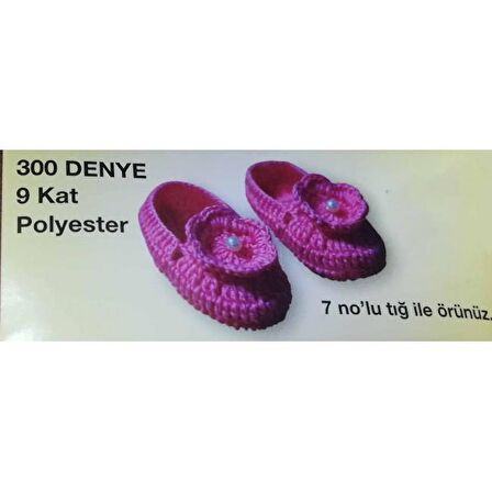 9 Kat Patik Ve Kasnak İpi Açık Pembe 605