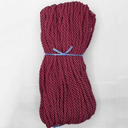 Kordon İp Bordo ( 50 Metre )