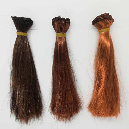 Amigurumi Sentetik Saç 15 Cm ( 1 Adet )