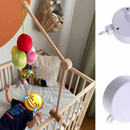 Beşik Dönence Asma Aparatı ( Ahşap )