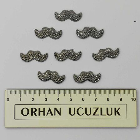 Amigurumi Mini Bıyık 2 Cm ( 10 Adet )