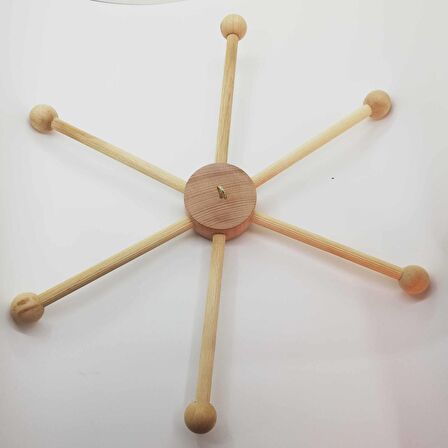 Ahşap Dönence Aparatı 6lı D90