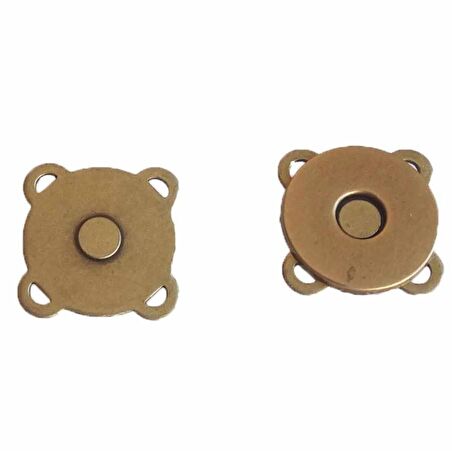 Mıknatıslı Çanta Çıt Çıtı Dikmeli Antik ( 50 Adet ) Eskitme Model