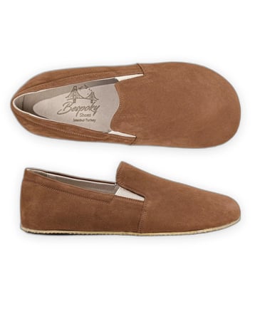 Outlet Kadın Barefoot Deri Ayakkabı El Yapımı Mode
