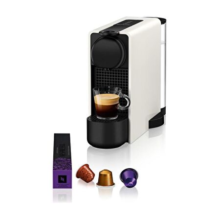 Nespresso C45 Essenza Plus Beyaz Kahve Makinesi (KUTU HASARLI-OUTLET)