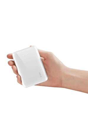 OUTLET Ttec ReCharger S 2A Powerbank 10000 mAh Beyaz - 2BB174B OUTLET