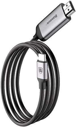 OUTLET Baseus Type-C HDMI Dönüştürücü Siyah