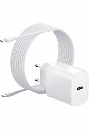 Type-C Hızlı Şarj Özellikli Cihazı USB-C Kablo Dahil