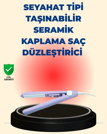 2’si 1 Arada Saç Düzleştirici ve Bukle Maşası – Düz ve Kıvırcık Saçlar