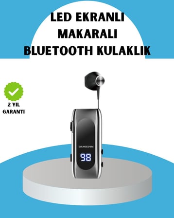 20 Dakikada Hızlı Şarj – Titreşimli Uyarılı Kablosuz Kulaklık