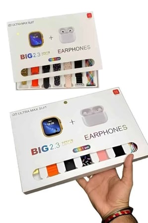 Akıllı Saat Bluetooth Kulaklık Hediyeli Bildirim Görme Sesli Görüşme Çoklu K
