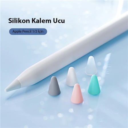 Dux Ducis Apple Pencil İçin Renkli Kalem Ucu 10x-(5775)