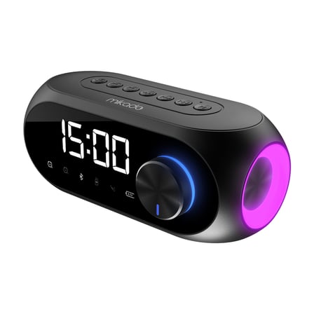 MIKADO MD-W7 Siyah 5W FM Radyo USB AUX Bluetooth Kablosuz Taşınabilir 1200mAh Bata
