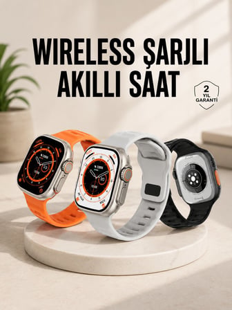 Akıllı Saat Nabız Ölçebilen Yeni Nesil GPS ve Adımsayar Özelliği