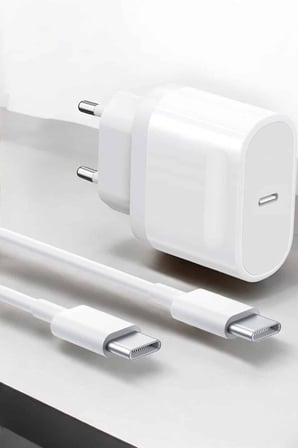 Güç Adaptörü ve Kablosu Şarj Aleti 15/15 Pro Max Uyumlu Hızlı Şarj