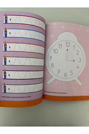 Çizgiler Çiziyorum Eğitici Aktivite Kitabı