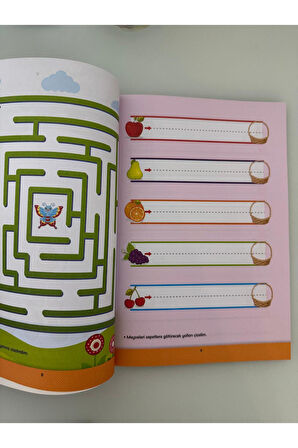 Çizgiler Çiziyorum Eğitici Aktivite Kitabı