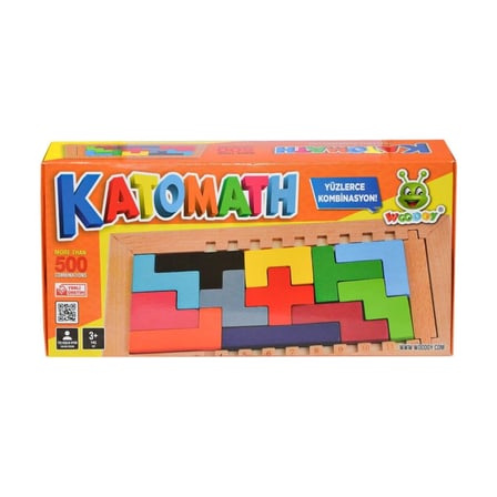 KR Woodoy Ahşap Katomath Oyunu -Karsan