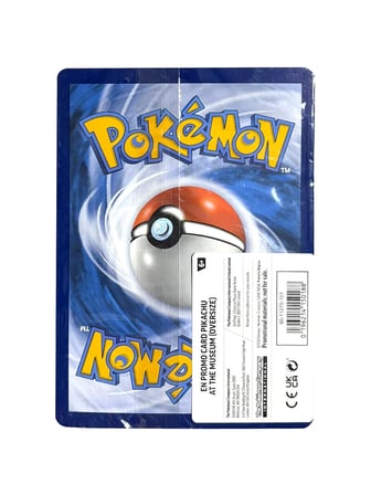 Pokemon Pikachu at the Museum Promo Büyük Boy Kart 