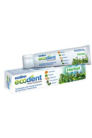 Ecolinn Tam Koruma Organik Diş Macunu 100 ml & İlaç Kutusu Hediye 