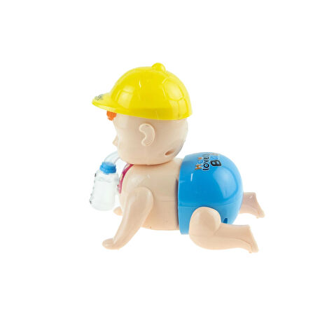 Oyuncak Bebek Emekleyen Bebek Işıklı Sesli Hareketli 15 cm