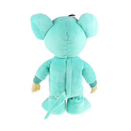 Oyuncak Bebek Sevimli Koca Göz Tavşan Bebek Sesli Hareketli 30 Cm
