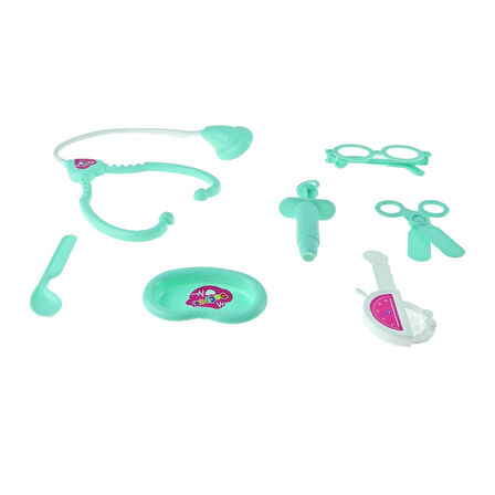 Oyuncak Doktor Seti Sırt Çantalı Set 7 Parça Set