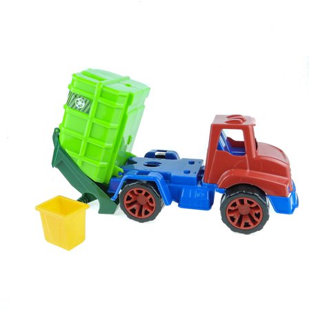 Oyuncak Damperli Kamyon - 25x15x13 cm - Çocuk İnşaat Aracı