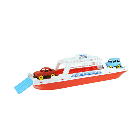 Oyuncak Gemi Arabalı Feribot 40 Cm