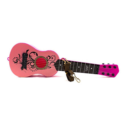 Oyuncak Metal telli  Gitar Pembe