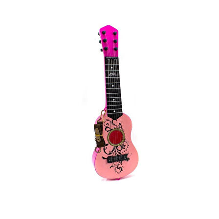 Oyuncak Metal telli  Gitar Pembe