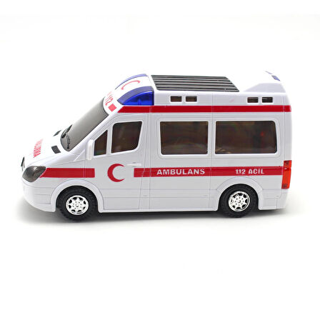 Oyuncak Ambulans Işıklı Sesli