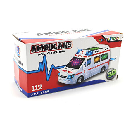 Oyuncak Ambulans Işıklı Sesli