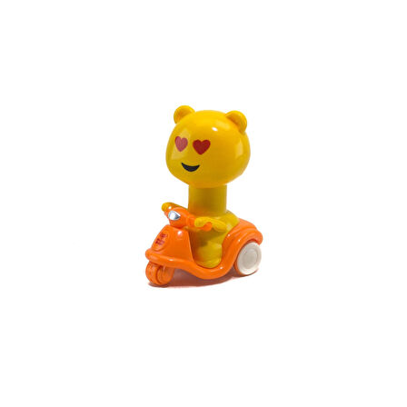 Oyuncak Emoji Scooter Basgit Kırılmaz 12 Cm