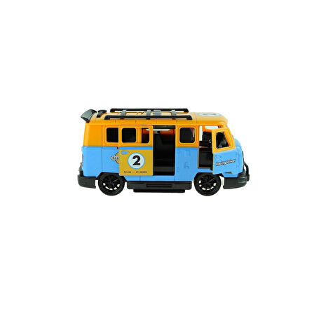 Oyuncak Minibüs Işıklı Sesli Duman Çıkaran Sürtmeli Minibüs
