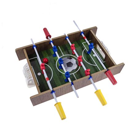 Oyuncak Masa Maçı Mini Langırt Ahşap 2 Kişilik