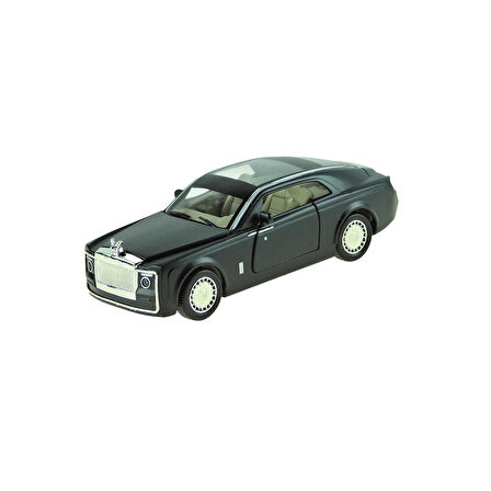 Oyuncak Metal Araba Çek Bırak Işıklı Sesli Phantom 13 cm Siyah