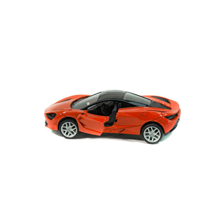 Oyuncak Metal Süper Sport Mc Turuncu Çek bırak 12 Cm