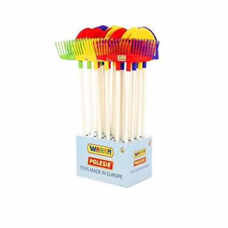 Oyuncak Çocuk Bahçe Aletleri Kürek Tırmık Set 79 Cm