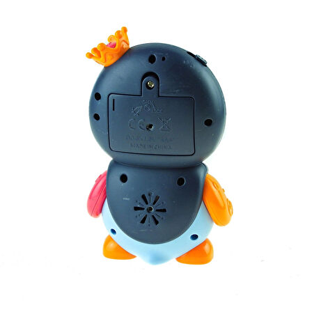 Oyuncak Penguen Işıklı Sesli Sevimli Penguen 16 Cm