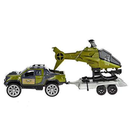 Oyuncak Ranger Helikopter Taşıyıcı Set