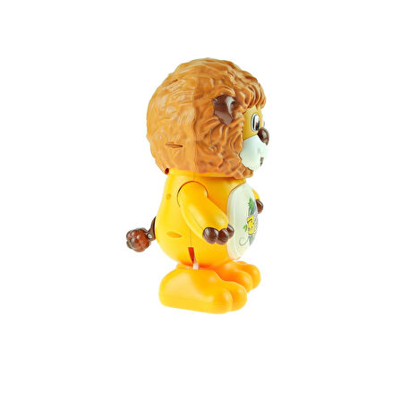 Oyuncak Aslan Işıklı Sesli Hareketli Sevimli Aslan 20 Cm