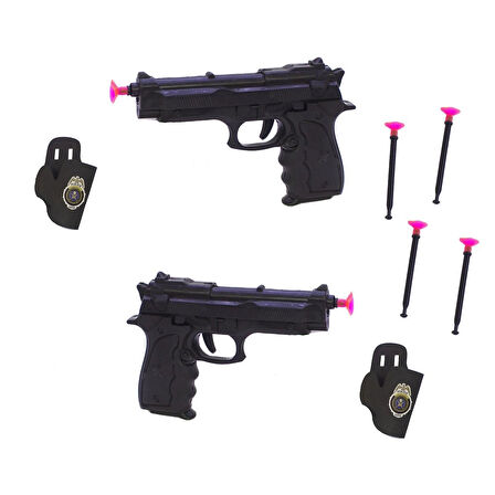 İkili Polis Tabanca 22 cm