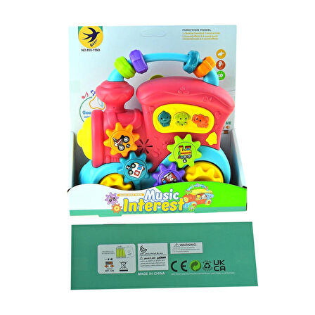 Oyuncak Tren Piyano Işıklı Sesli Sevimli Tren Piyano