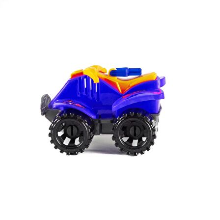 Oyuncak Atv Sopalı Sevimli Atv Mavi 25 Cm